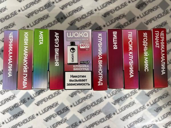 Одноразовый Waka 8000 тяг