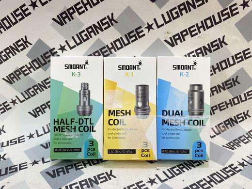 Испаритель Smoant Knight 80 Mesh 0.15/0.2/0,3/0,4/0,6 ohm