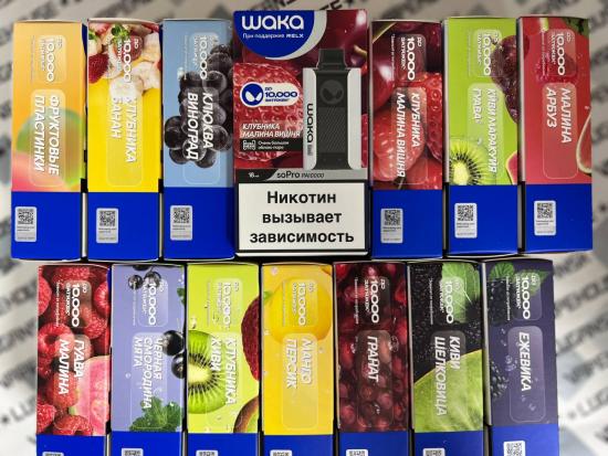 Одноразовый Waka 10 000 тяг