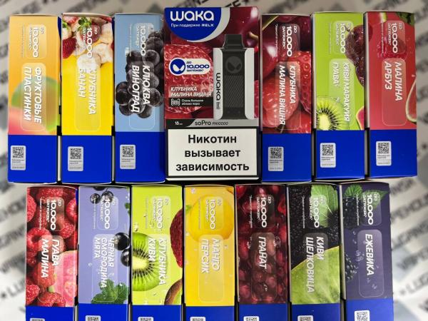 Одноразовый Waka 10 000 тяг