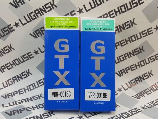 Испаритель Vaporesso GTX 0.2 ohm/0.3 ohm/ 0.8ohm/ 0.6 ohm Mesh Coil