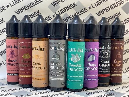 BLACK JACK 60 мл 3 mg /6 mg /12 mg/ 18 mg 60/40