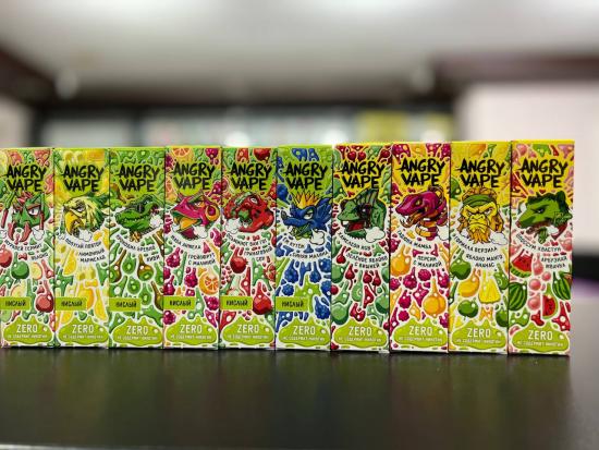 ANGRY VAPE ZERO 30ml 0 mg 50/50