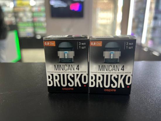 Картридж BRUSKO MINICAN 4, 3 мл, 0,8 Ом,