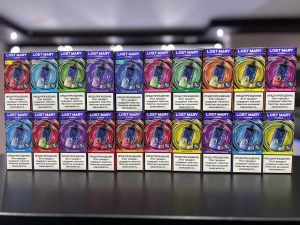 Одноразовый LOST MARY Puff Ball 30 000тяг