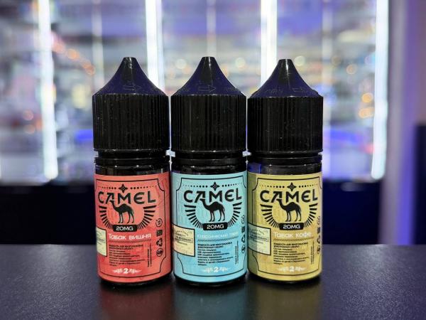 Жидкость CAMEL 30ml 20salt 50/50