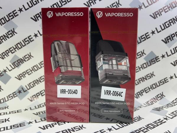 Картридж Vaporesso XROS 0.7ohm 1.0ohm 3ml