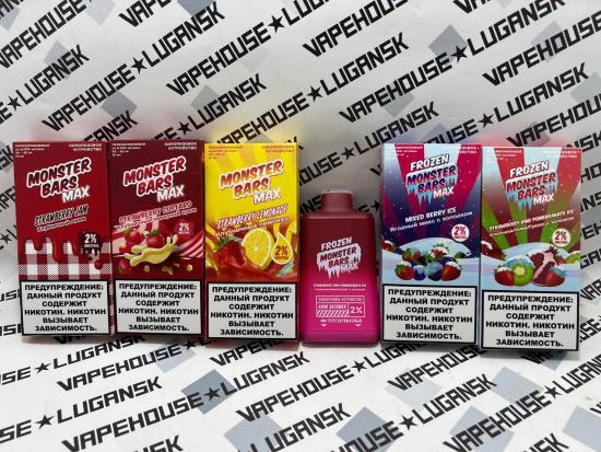 Одноразовый Monster Bars Max (6000тяг)