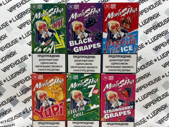 Одноразовый Monashka (5000 тяг)