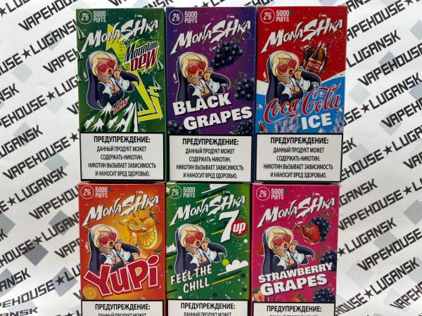 Одноразовый Monashka (5000 тяг)