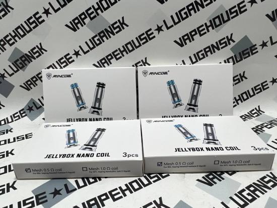 Испаритель Rincoe Jellybox Nano 0.5ohm, 1.0ohm