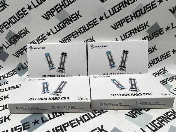 Испаритель Rincoe Jellybox Nano 0.5ohm, 1.0ohm