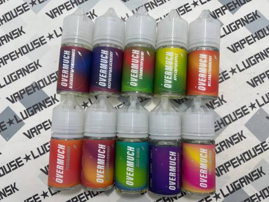 Overmuch Salt 30мл 20мг,40мг 50/50