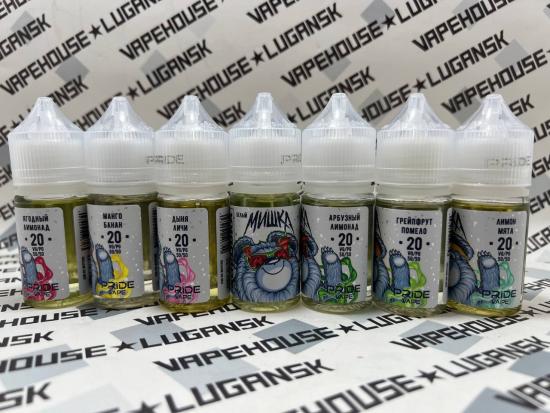 Pride Salt Белый Мишка 30 мл 20mg/20strong 50/50