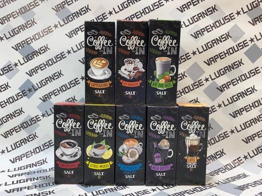 COFFEE-IN Salt 30 мл 20 мг/ 20 strong 50/50
